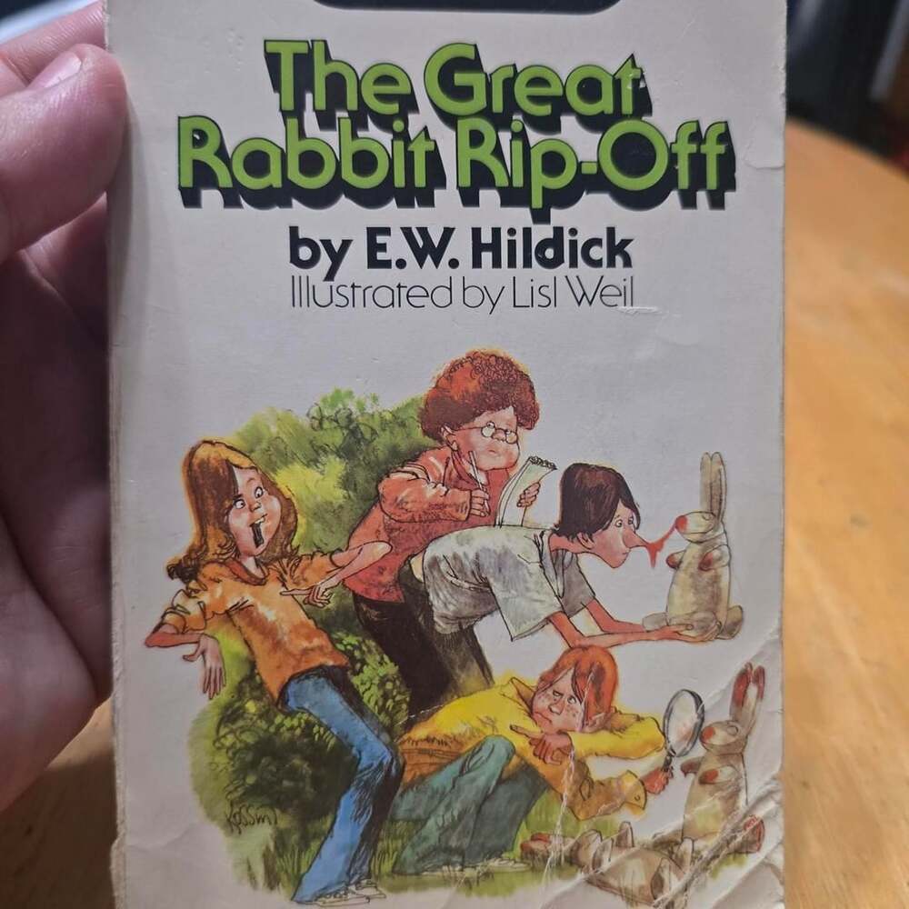 The Great Rabbit Rip-Off by E.W. Hildick Paperback Book